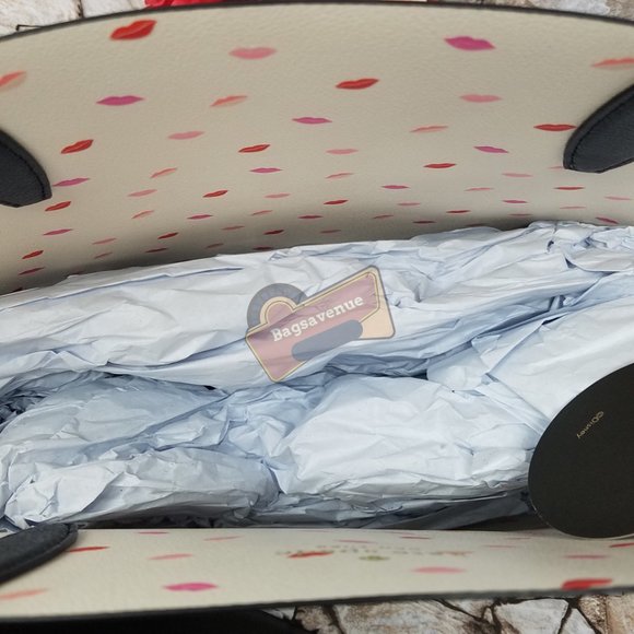 #bagsavenue FAST SHIPPING Minnie Mouse Black Reversible Pink Tote Kate Spade - Picture 10 of 16